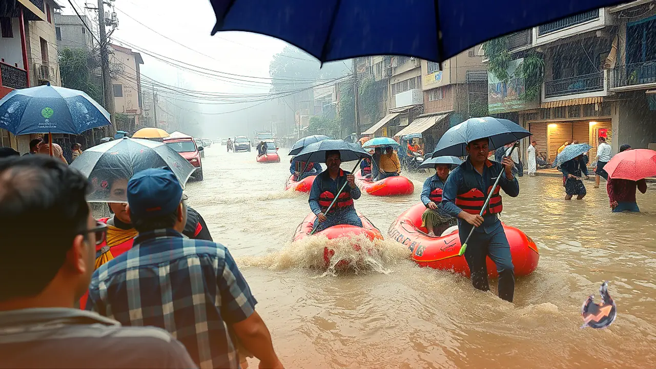 Heavy Rains and Bad Weather Disrupts River Rafting Business in Rishikesh with Cancellations