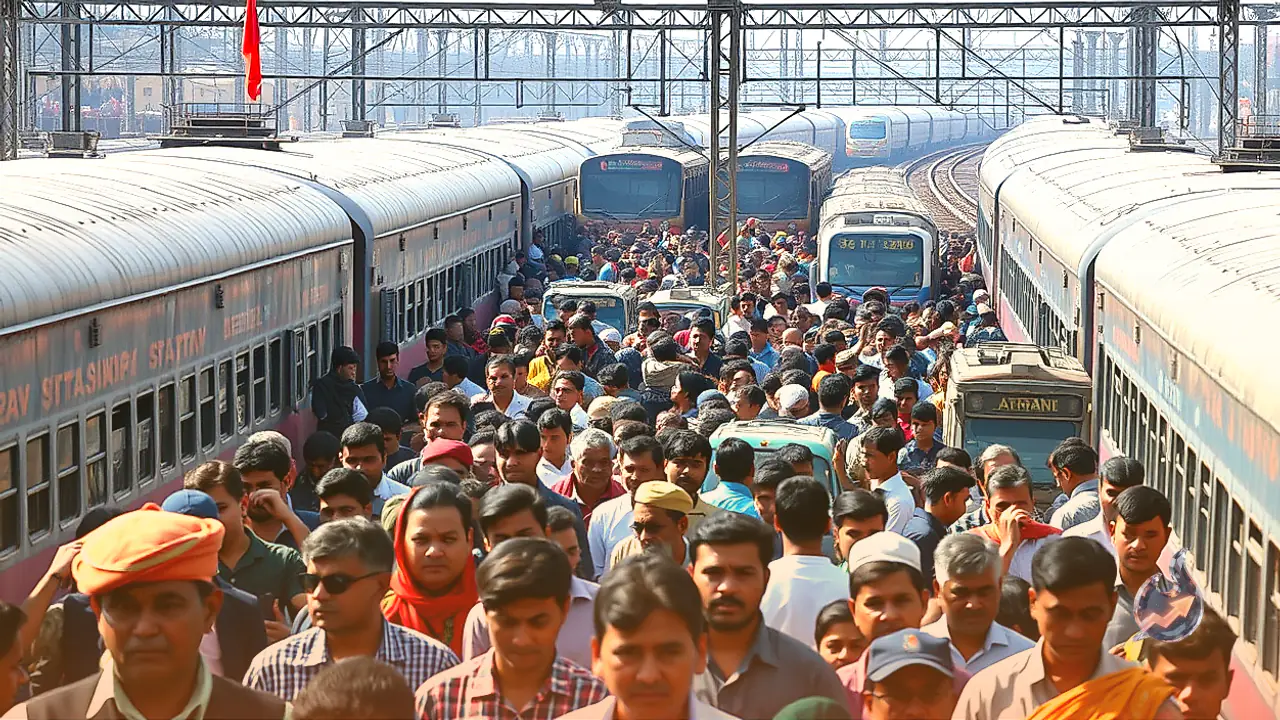 Heavy Rush at Jaipur Junction for Festivals, Special Railway Arrangements for UP and Bihar Passengers