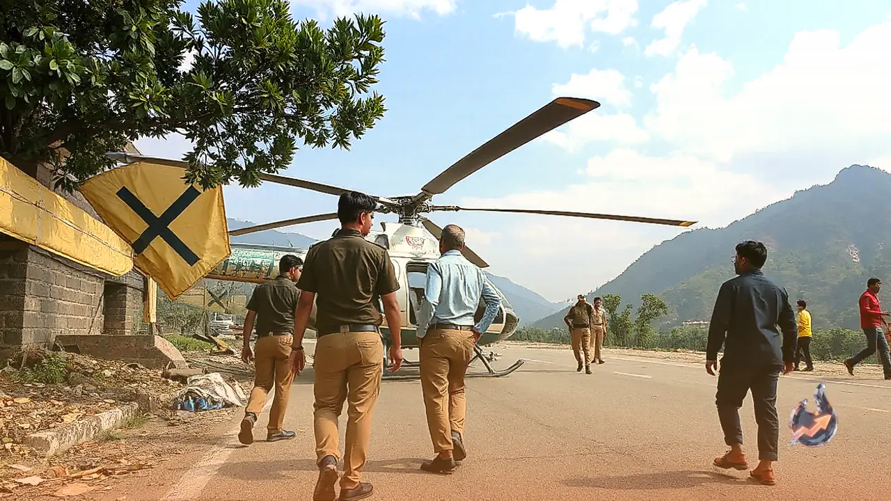 उत्तराखंड के जोशीमठ में हेलीकॉप्टर दुर्घटनाग्रस्त, बद्रीनाथ से लौट रहे बेंगलुरु के पुलिस इंस्पेक्टर और 4 दोस्तों समेत 6 की मौत