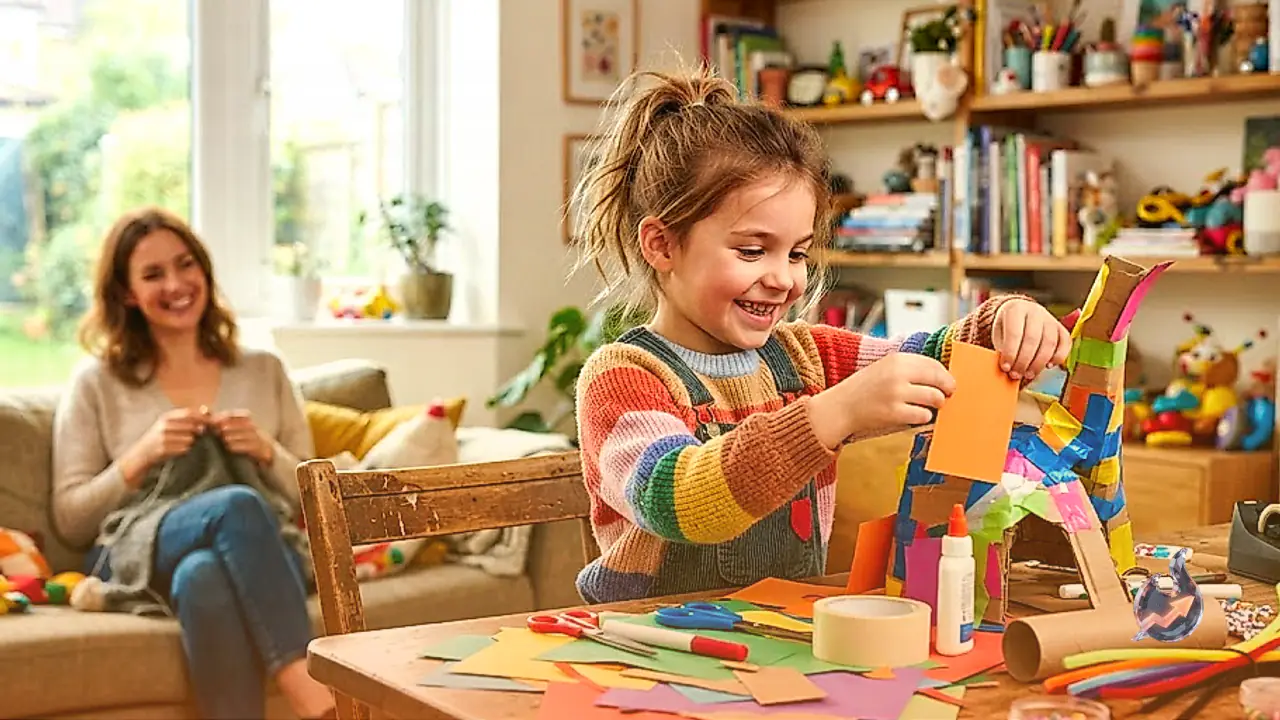 Help Children Build Independent Creativity Instead of Handing Over Screens During Downtime