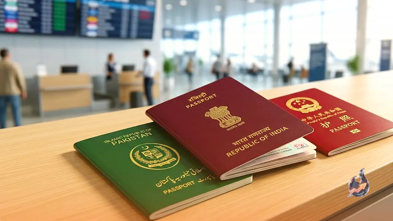 हेनली पासपोर्ट इंडेक्स 2026 में भारत की रैंकिंग सुधरी, चीन से पीछे लेकिन पाकिस्तान से काफी आगे