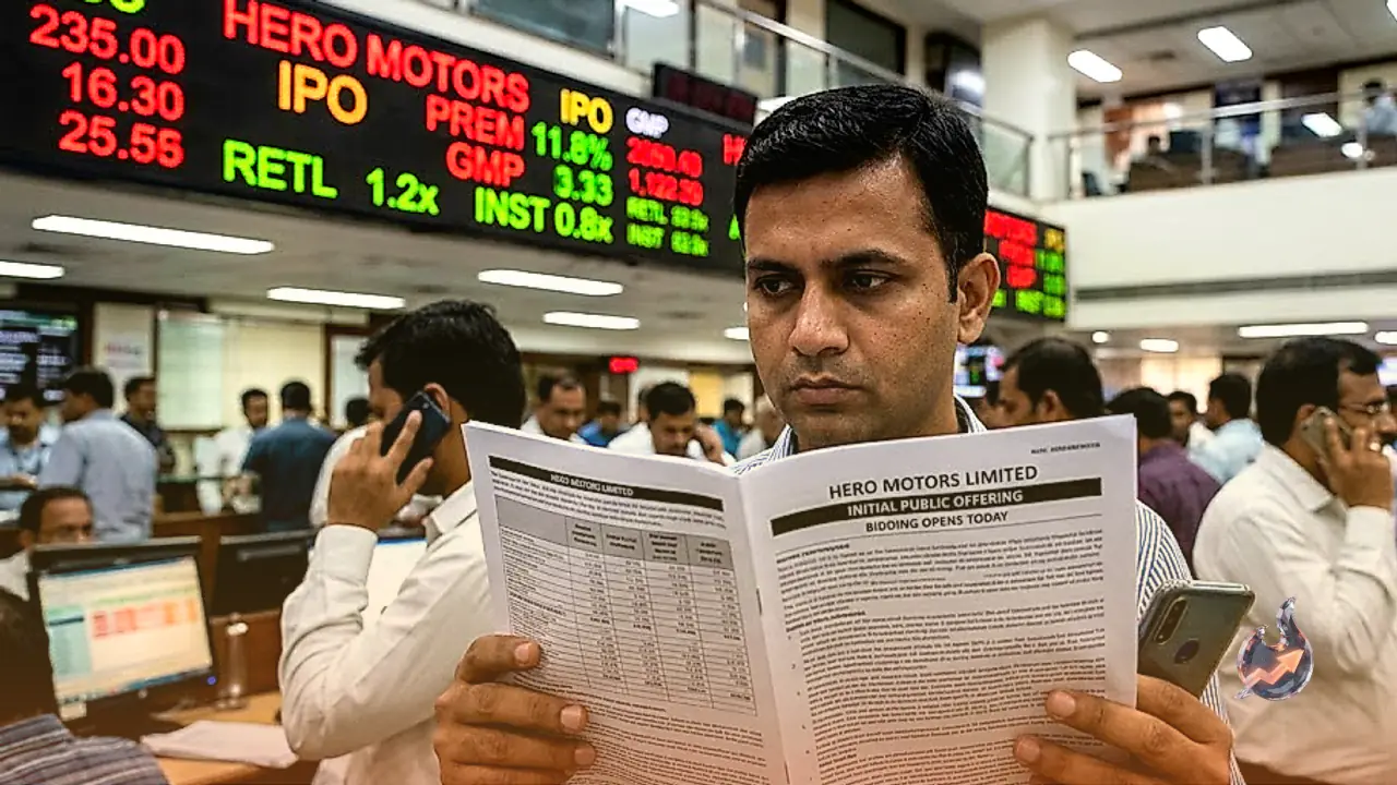 Hero Motors Opens Rs 1,000 Crore IPO for Subscription: Grey Market Premium and Brokerage Verdict Explained
