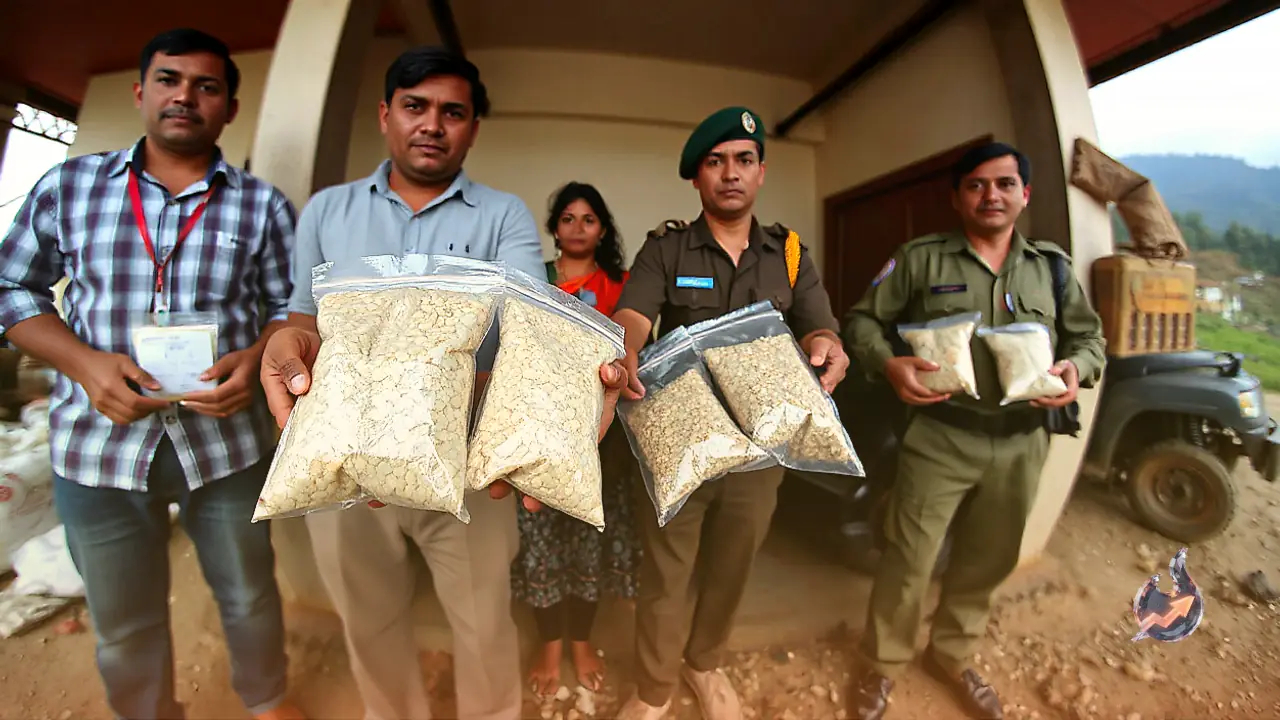 Heroin Valued at Rs 60 Lakh Seized in West Garo Hills, Two Assam Residents Held