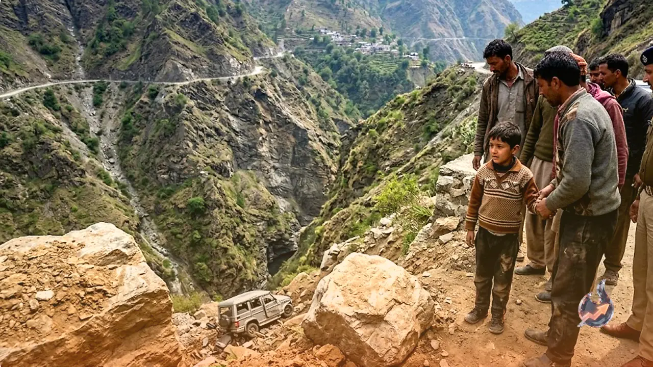 Six Year Old Miraculously Survives as Bolero Plunges Into 500 Meter Gorge in Mandis Seraj