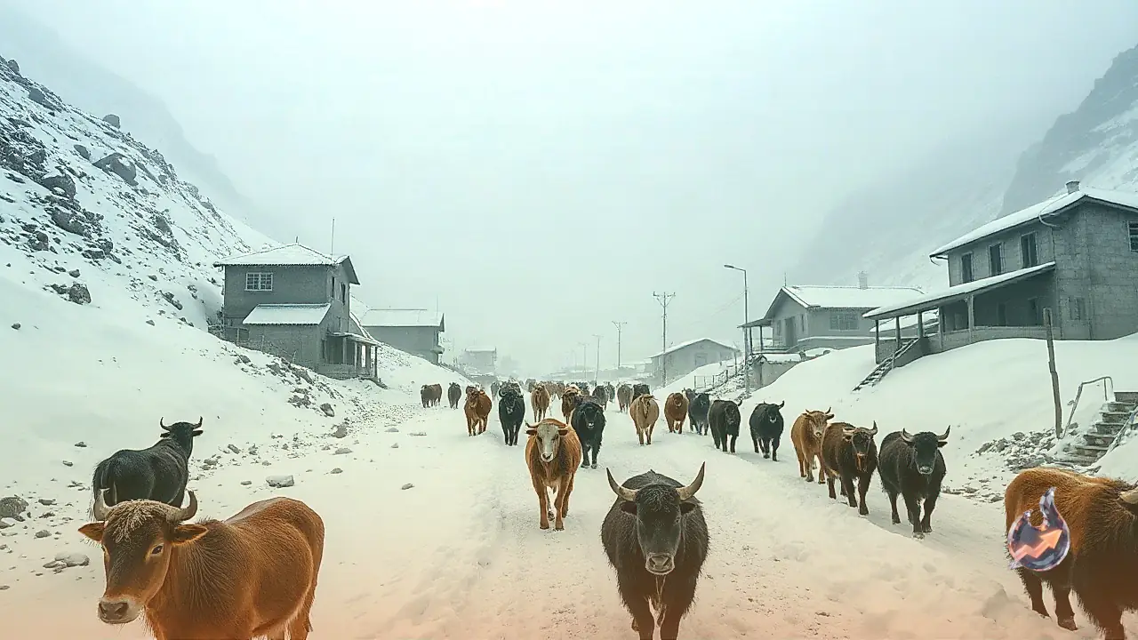 Over 2,000 Sheep And Goats Trapped Under Heavy Snow At Rupin Pass In Himachal, Joint Rescue Team Reaches Site