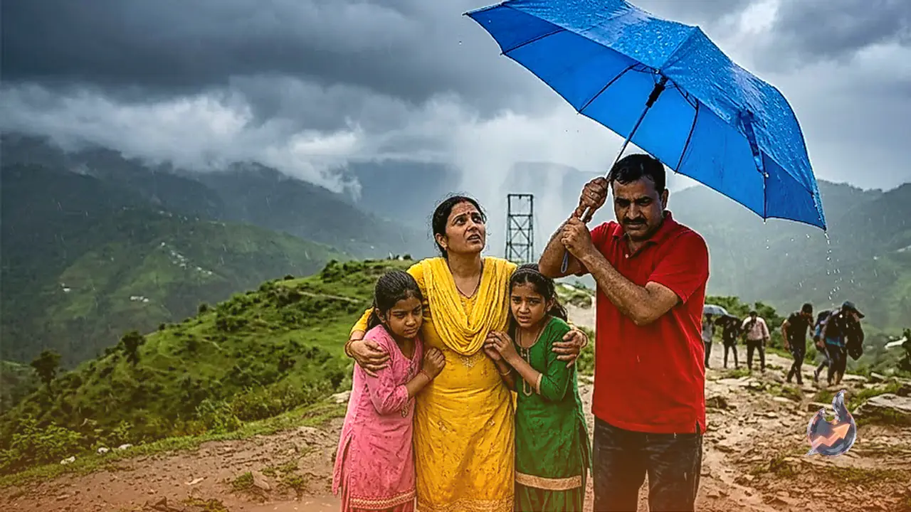 After Four Days of Sunshine, Himachal Pradesh Braces for Heavy Rain Alert Across Five Districts