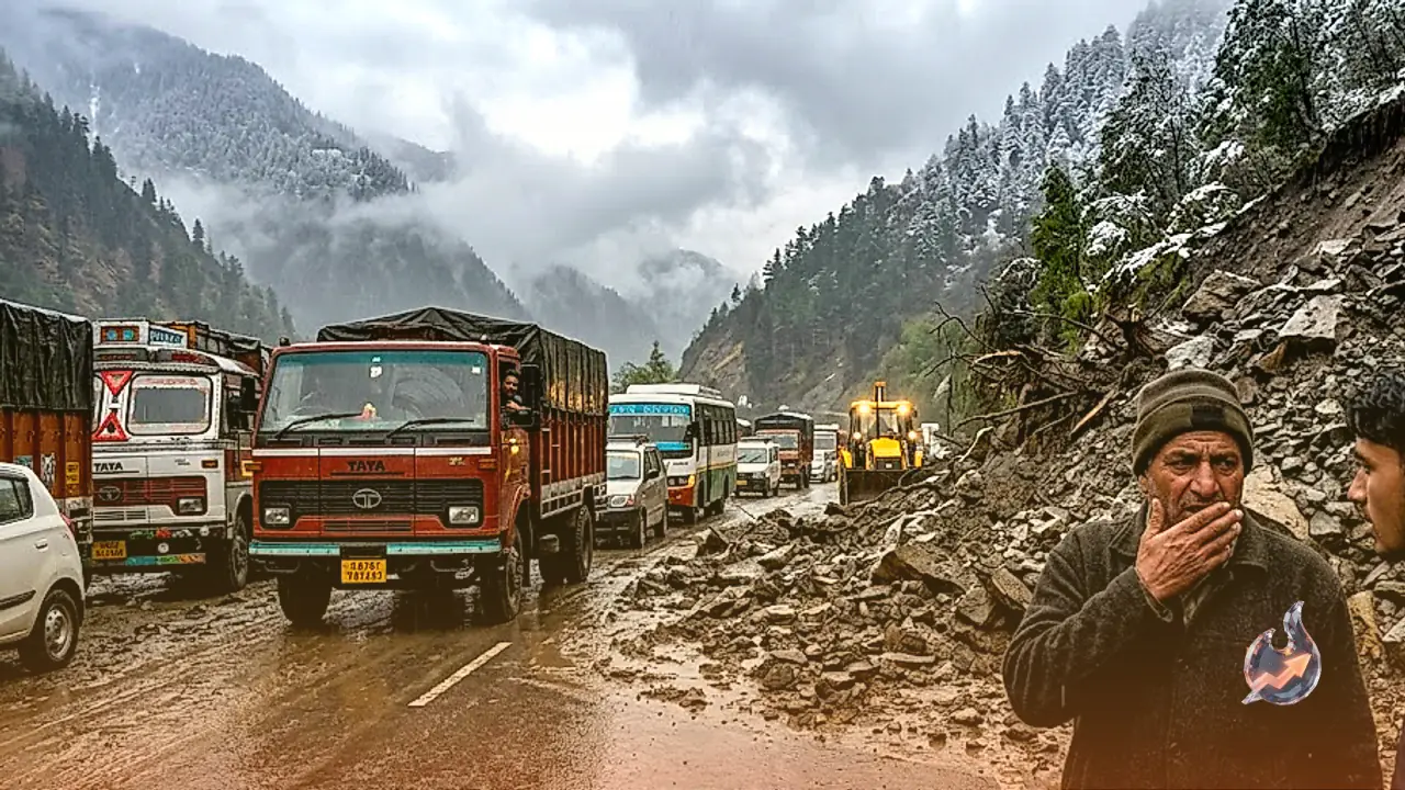 Monster Monsoon Spell Hits Himachal With Unseasonal Snow, Landslides and Highway Closures
