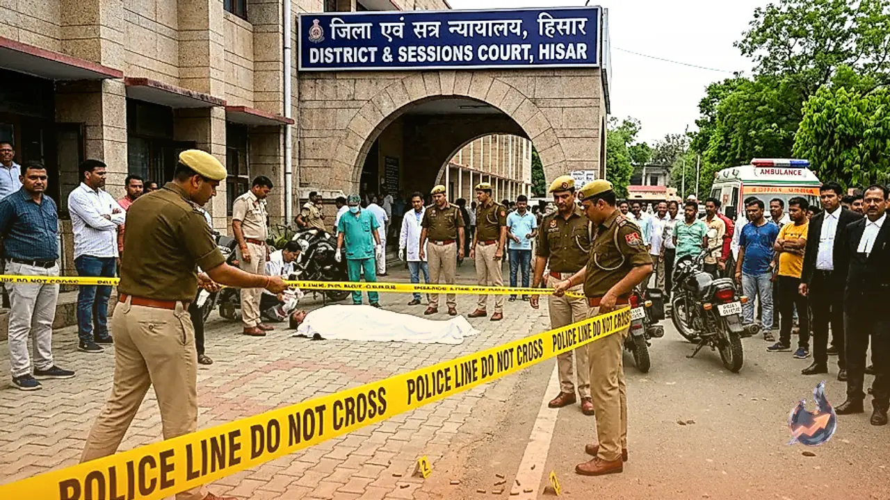 हिसार में पेशी पर आए 31 आपराधिक मुकदमों के नामजद विनोद काणा को बाइक सवारों ने भूना