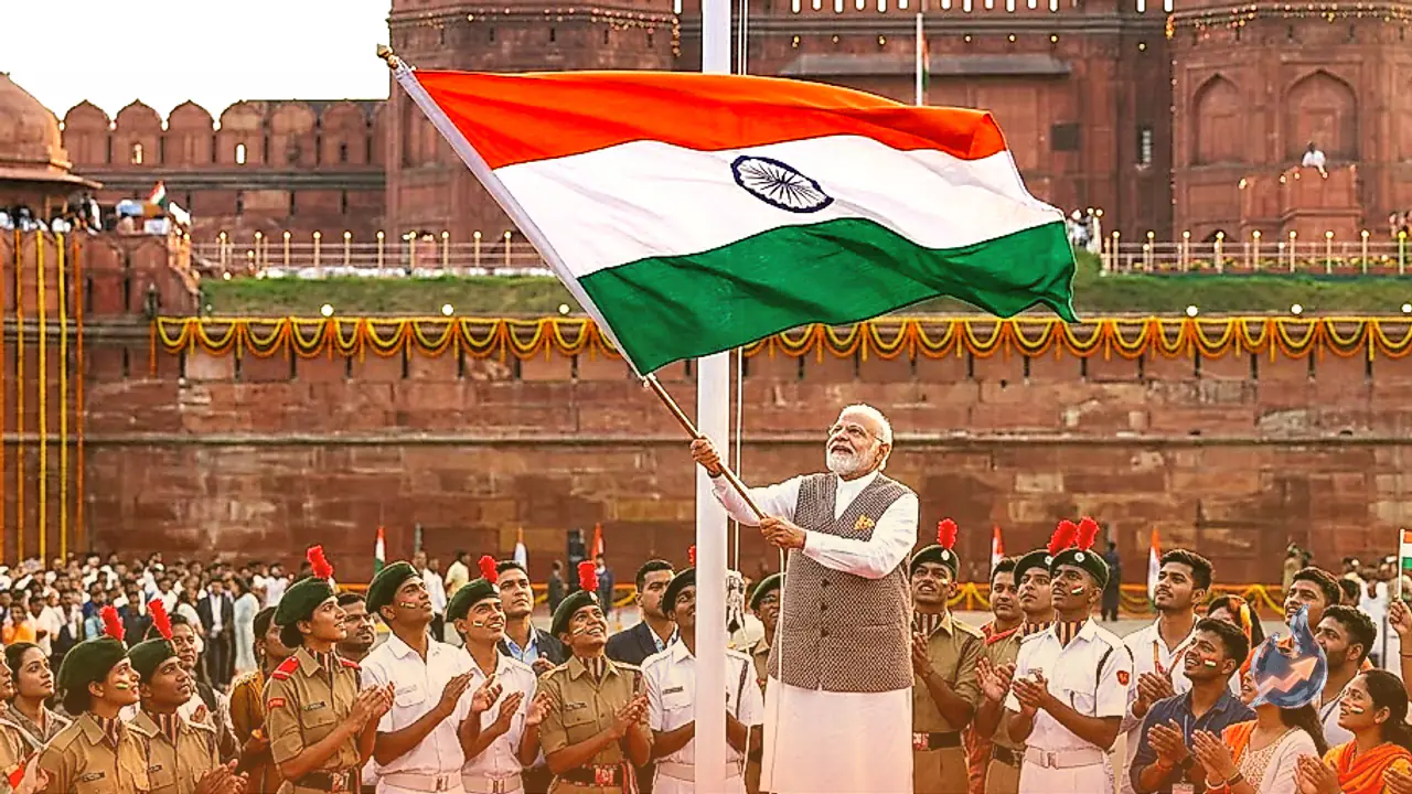 ऐतिहासिक स्वतंत्रता दिवस: लाल किले से पहली गूंजेगा वंदे मातरम्, युवा शक्ति बनेगी केंद्र