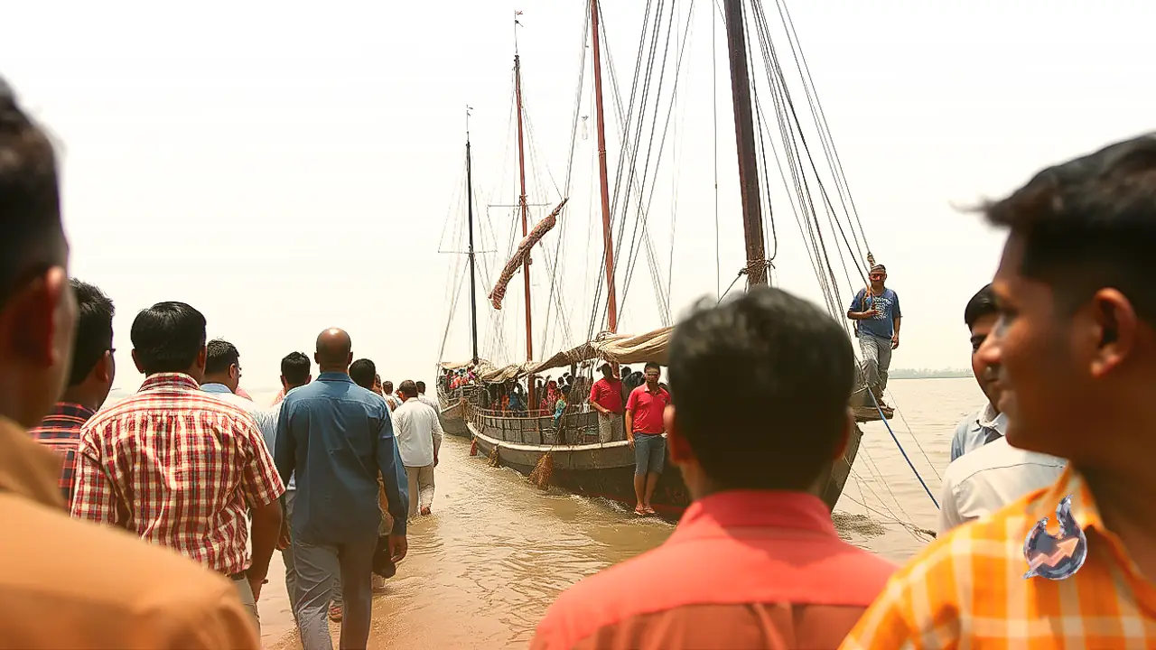 Historic Inland Cargo Voyage Sails from Dibrugarh to Bangladesh