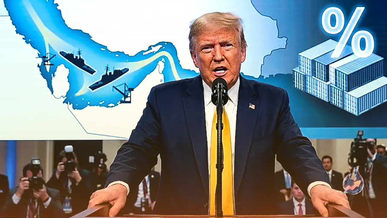 Donald Trump imposes 20% levy on Hormuz cargo and reinstates blockade