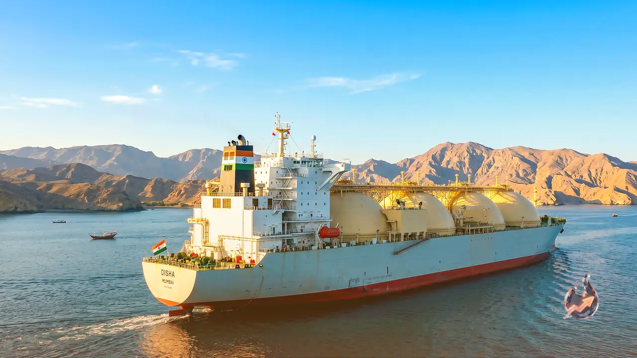 After Hormuz Reopens, LNG Carrier 'Disha' With 62,370 Tonnes of Gas Sails for India, Reviving Hopes for 15 Crore Farming Families