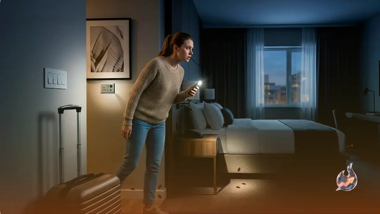 Why You Should Resist Flipping the Light Switch First Thing When Checking Into a Hotel Room