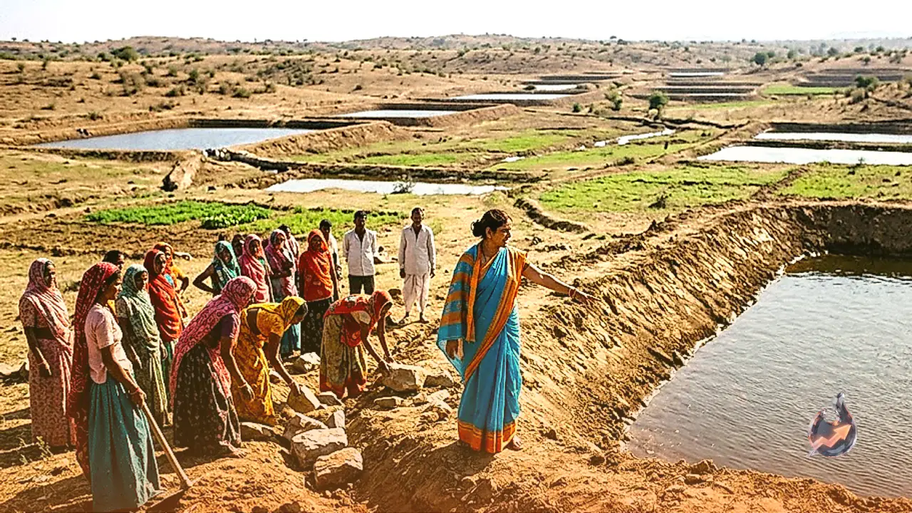 सांभर और जोबनेर में जल संकट से जंग, गायत्री देवी की इस अनोखी पहल ने बदल दी गांवों की तस्वीर