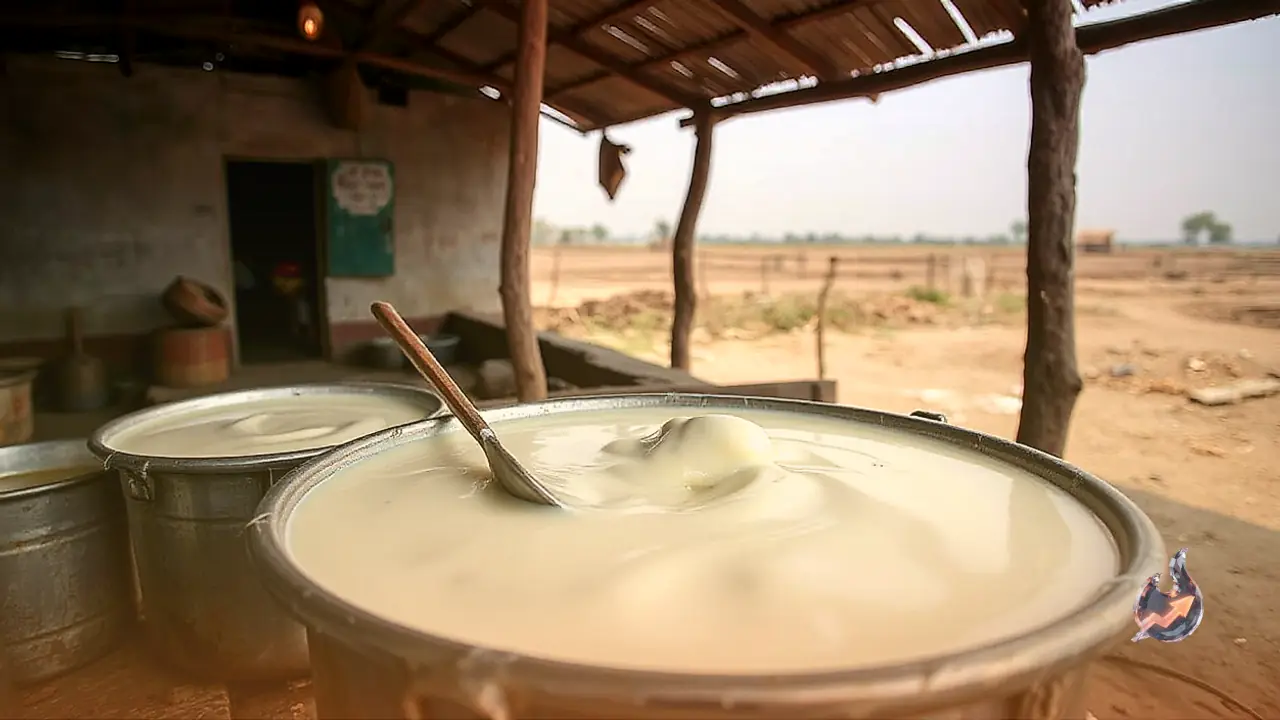 How Pure Desi Ghee Is Made From Milk Cream In Lakhimpur Kheri