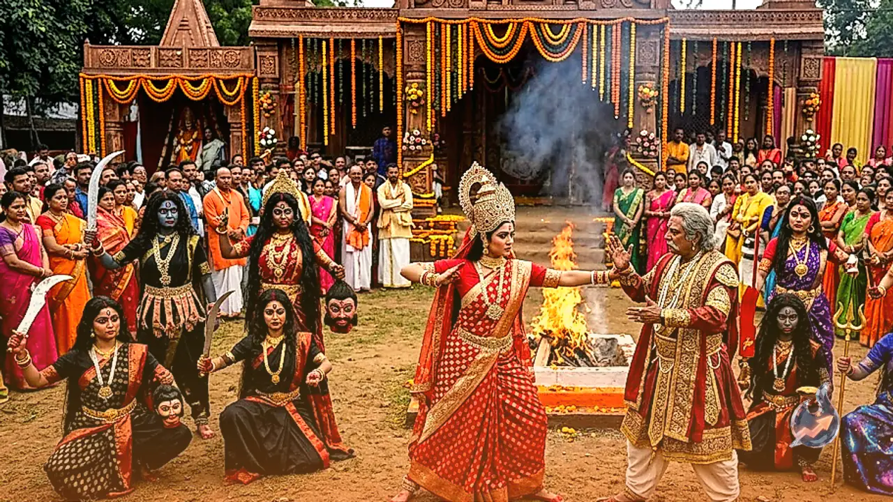 How Sati manifested into the Ten Mahavidyas during Daksha Yajna, and what sets them apart from Navdurga