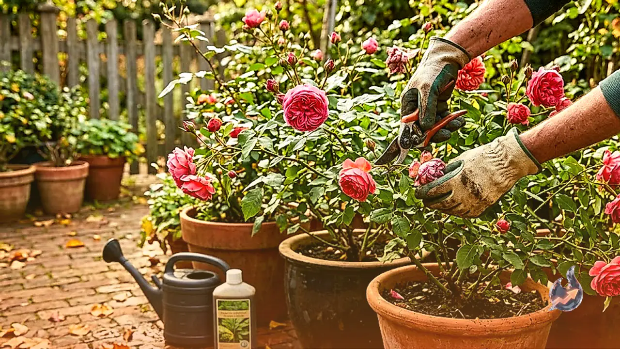 How to care for rose plants in October to fill your pots with blooms