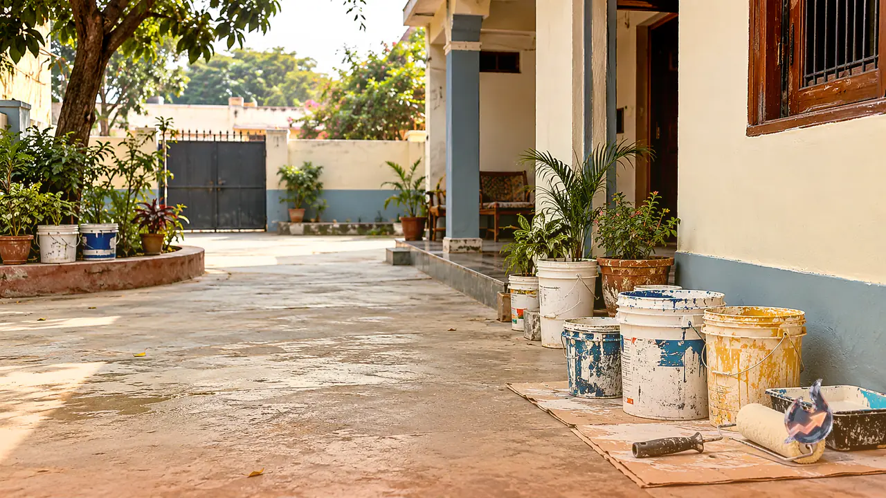 How to Clean and Reuse Leftover Paint Buckets After Diwali House Painting