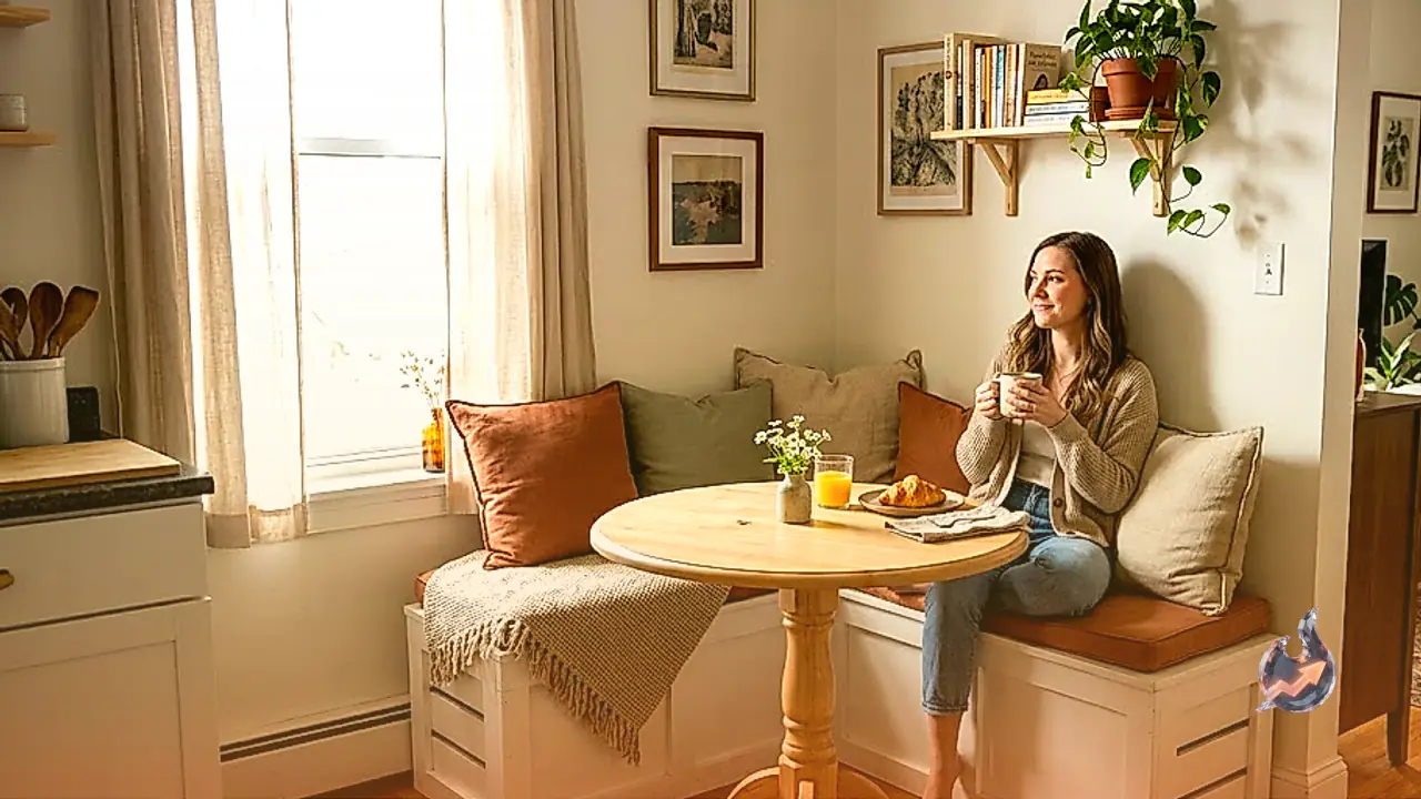How to Create a Cozy Indoor Breakfast Nook at Home Even on a Tight Budget