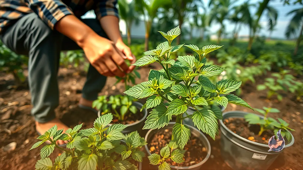 How to Grow a Bushy Curry Leaf Plant in Pots with Two Essential Soil Nutrients