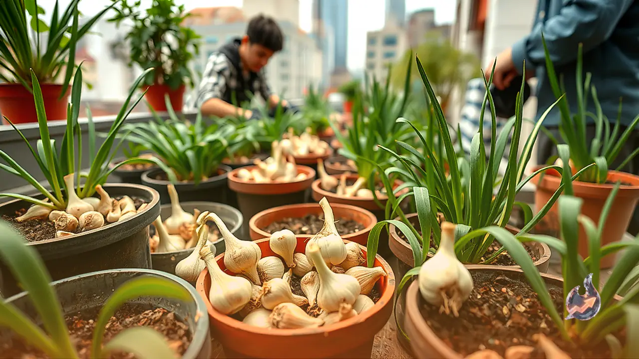How to Grow Fresh Garlic in Balcony Pots Using Kitchen Cloves
