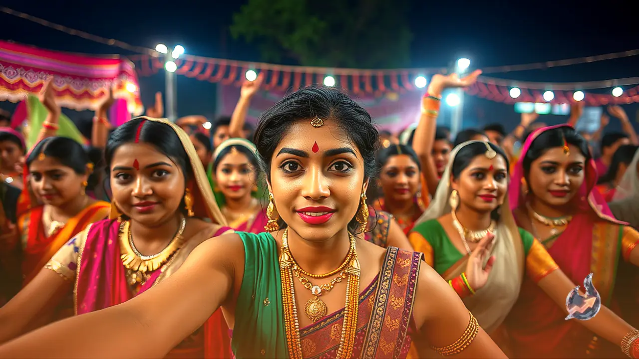 How to Keep Your Garba Night Makeup Sweat-Proof and Fresh Through Hours of Navratri Dancing