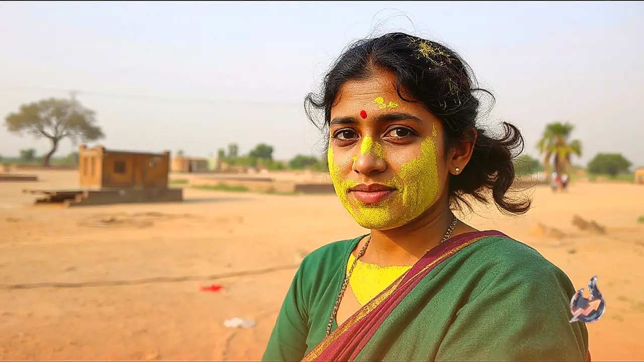 How to make a natural face wash at home using neem powder for a golden glow