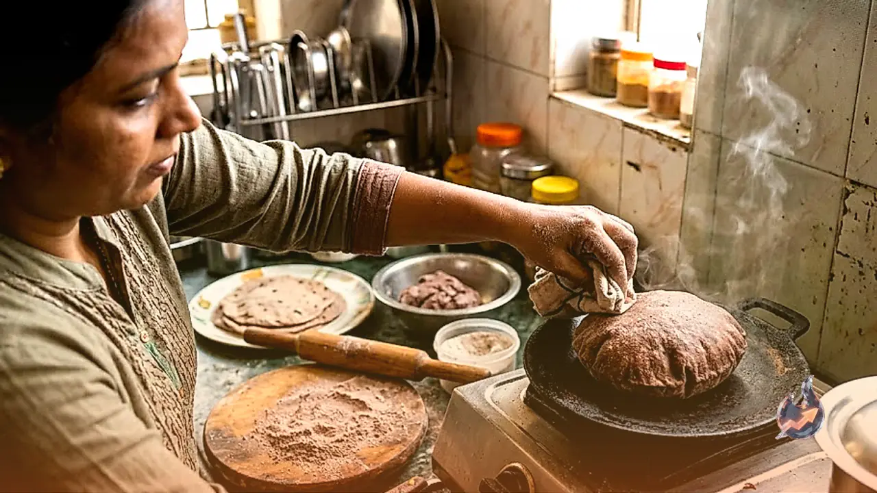 How to Make Soft Ragi Roti That Puffs Like a Balloon Without Cracking