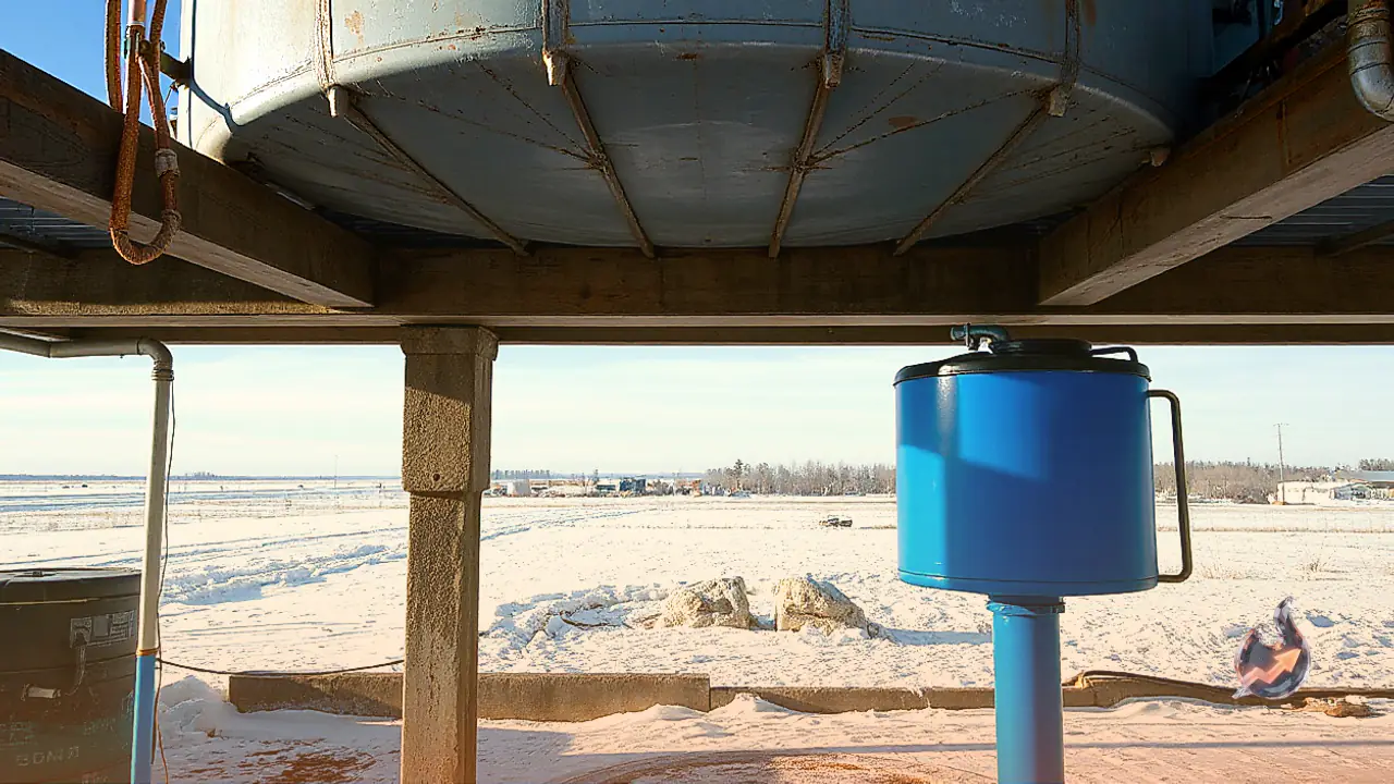 How to Prevent Overhead Tank Water from Freezing Cold During Winter
