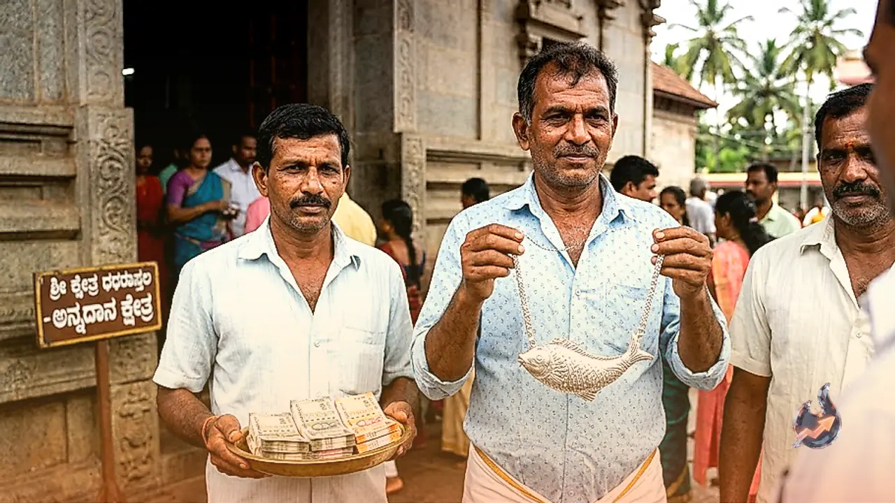 How Udupi Fishermen Overcame Debt with Faith, Raising Rs 5,29,125 for a Silver Rani Minu and Annadana