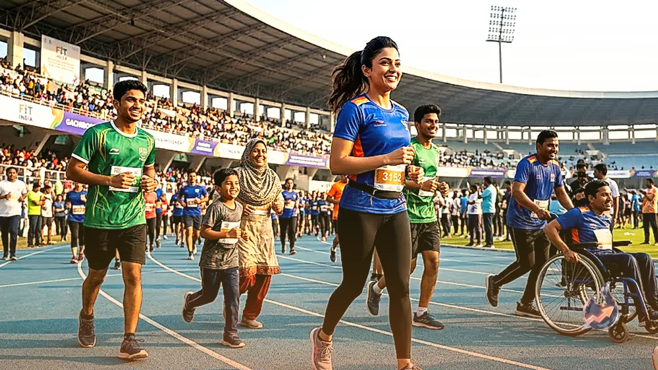 Over 5,000 Join Mana Run in Hyderabad to Promote Fit India Movement