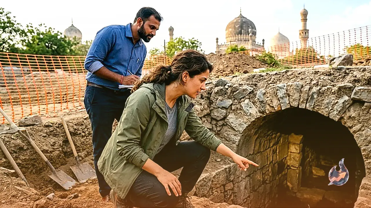 400-Year-Old Underground Tunnel Discovered Near Qutb Shahi Tombs in Hyderabad Prompting ASI Inspection