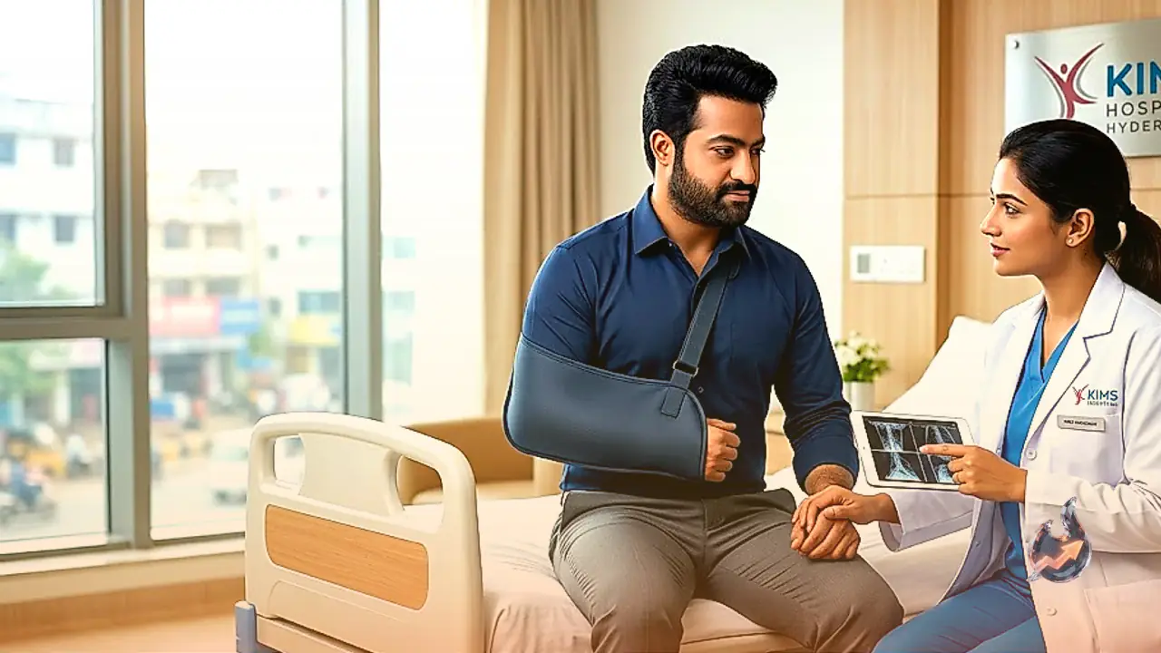 Jr NTR Undergoes Shoulder Surgery in Hyderabad Following On-Set Injury