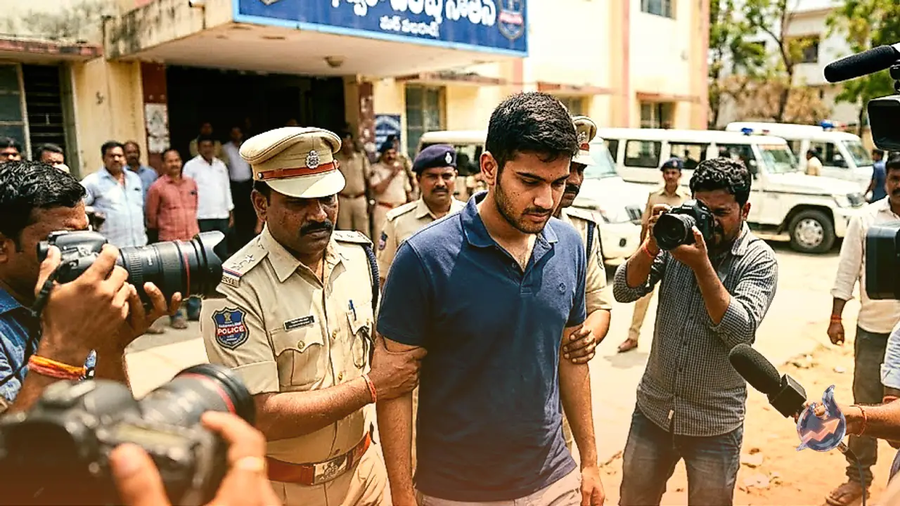 हैदराबाद के माधापुर हादसे में 26 वर्षीय भारती मुखी की जान लेने वाली एस्टन मार्टिन कार के स्टीयरिंग पर था जनसेना सांसद का 21 साल का बेटा लिंगमनेनी संजुश