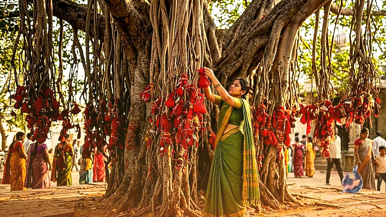 The 300-Year-Old Banyan Tree Near Hyderabad Where Tying A Red Bundle Is Believed To Grant Parenthood