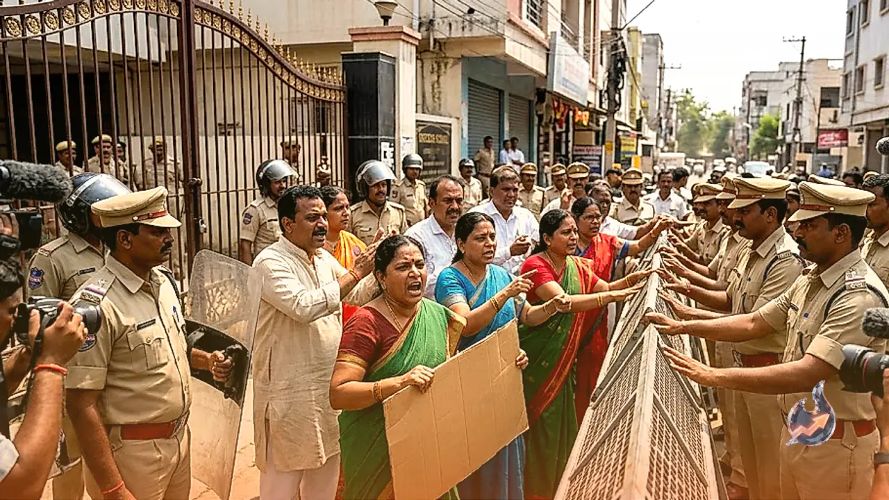 Hyderabad School Locked Down After Kalma Homework Row Sparks Protests, BJP Anger