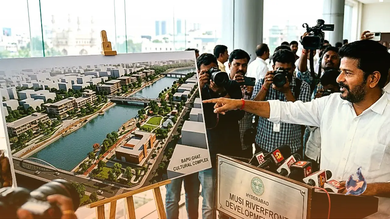 हैदराबाद की मूसी नदी का 58,000 करोड़ से होगा कायाकल्प, टेम्स की तर्ज पर बनेगा 55 किमी रिवरफ्रंट