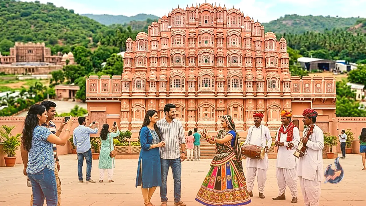 हैदराबाद की फिल्म सिटी में तैयार हुआ हवा महल का भव्य सेट, दक्षिण भारत में मिलेगा राजस्थान की शाही विरासत का अहसास