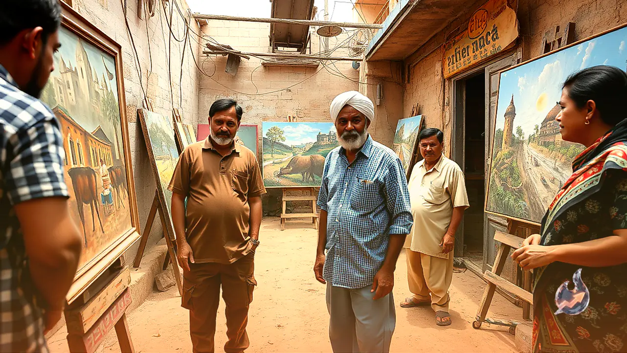 Hyderabad Painter Mohammad Abdul Latief Farooqui Builds Legacy in Art and Heritage Conservation