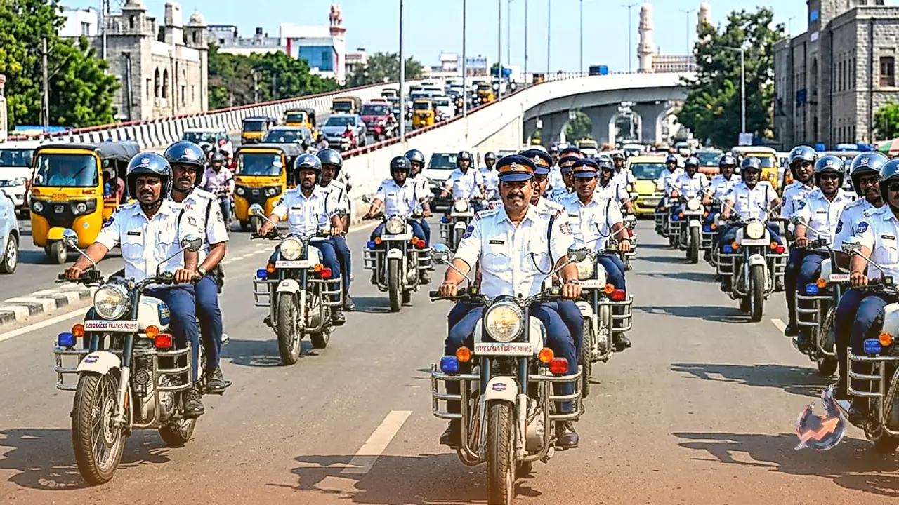 Hyderabad Traffic Police Add 30 New Patrol Bikes To Ease Congestion, Boost Road Safety