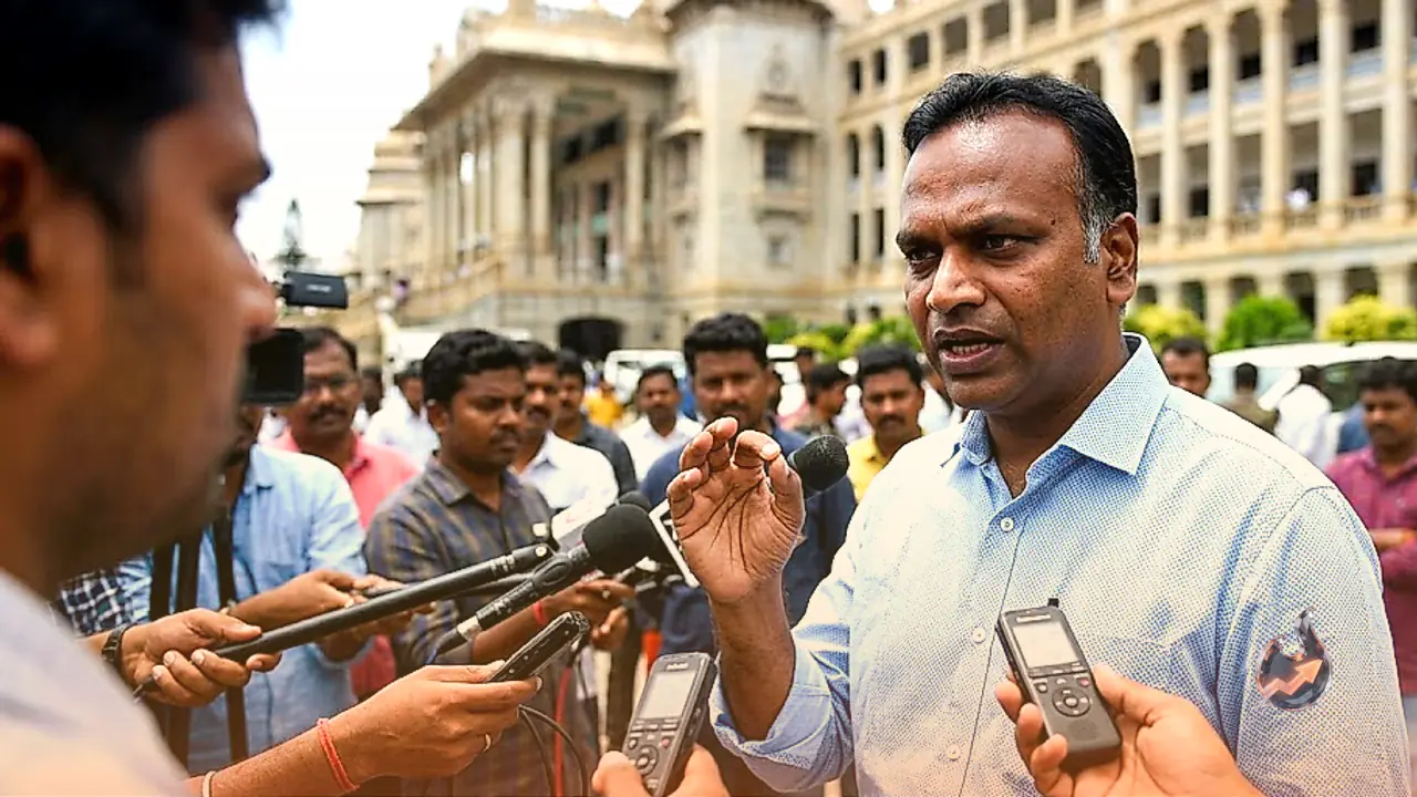 Priyank Kharge Rejects B.L. Santhosh Claim on Hyderabad Merger History, Credits Nehru, Patel, and Indian Army for Family Protection