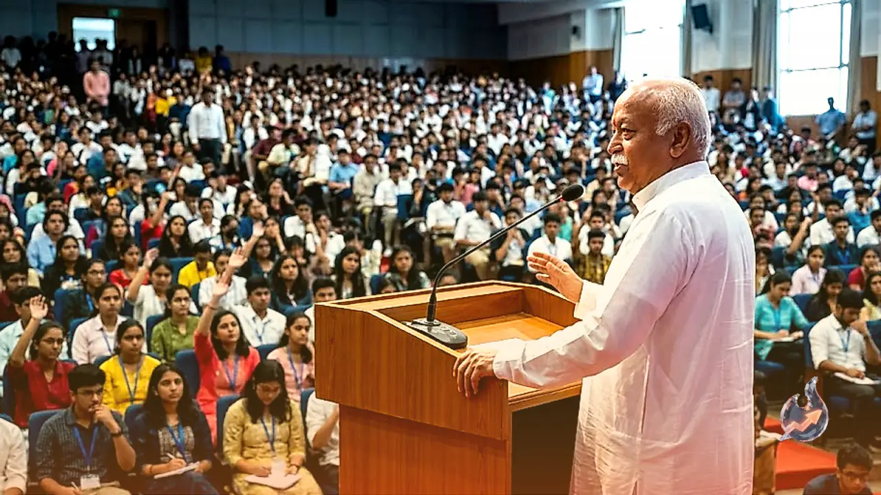 RSS Chief Dr. Mohan Bhagwat Calls Gen Z Dissatisfaction Genuine, Emphasizes Education Reforms at Mumbai Event