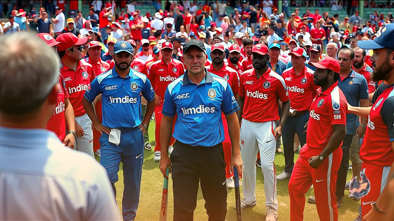 ICC Penalizes West Indies Players Rovman Powell and Sherfane Rutherford After Ranchi T20 Match