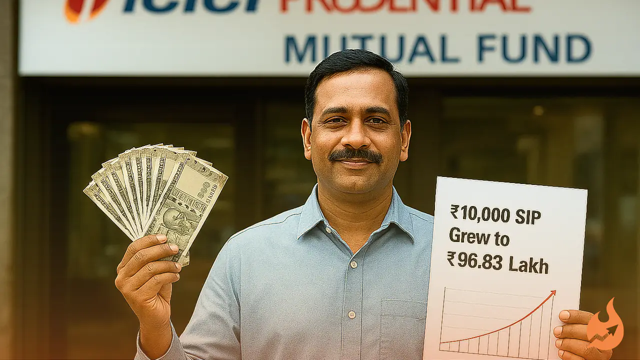 ICICI Prudential's 5 Equity Schemes: Up to 18.50% Annual Returns Over 15 Years, ₹10,000 SIP Grew to ₹96.83 Lakh