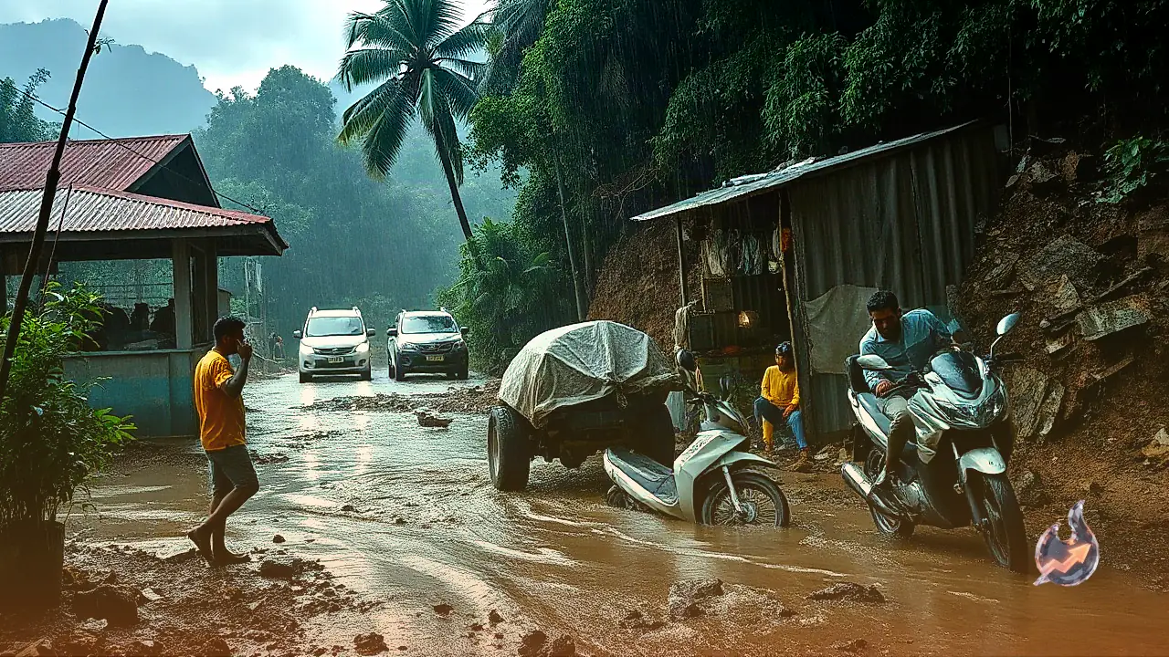 Deadly Landslide in Idukki Crushes Farm Shed Leaving Two Dead, Three More Drown in Chokkad River Flash Flood