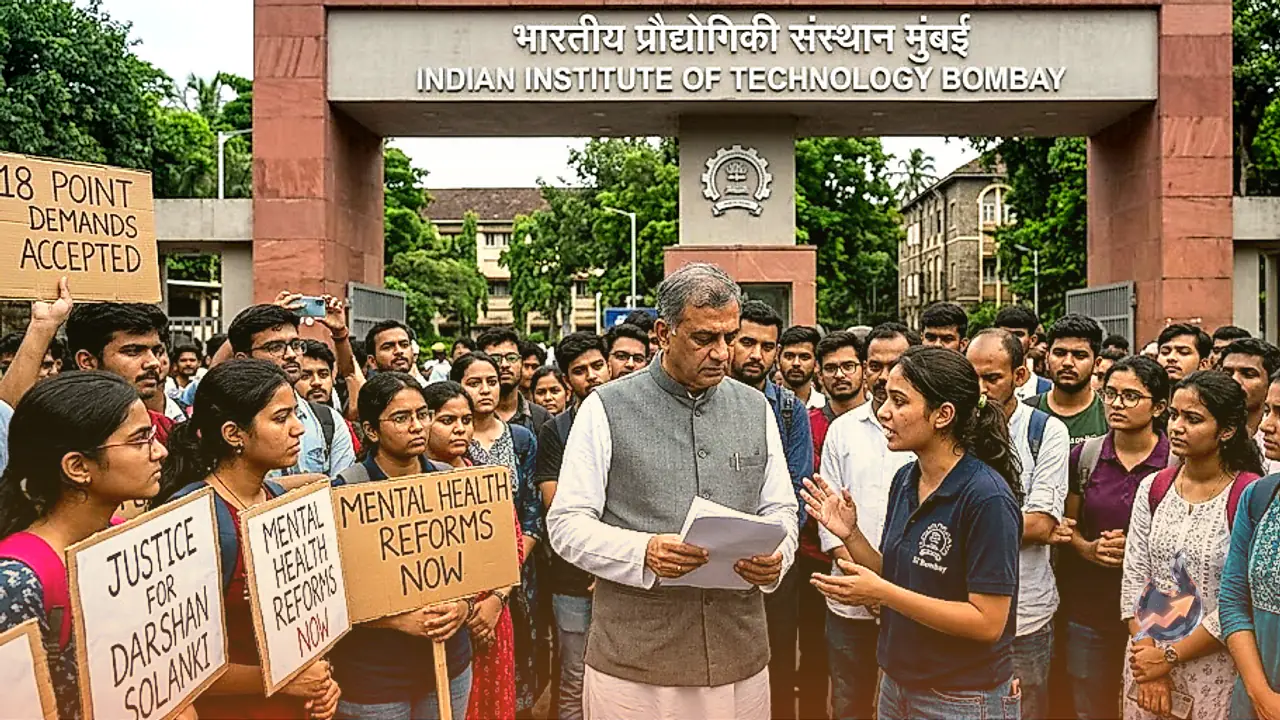 IIT Bombay Yields to Protesting Students Following Campus Suicide, Approves 18-Point Charter