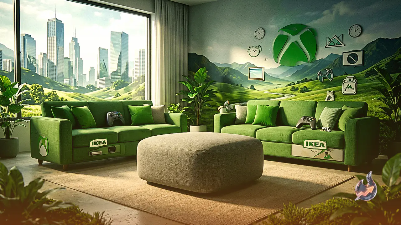 Ikea and Xbox Turn Controller Thumbstick Into Gaming Stool in New Yxstaby Range