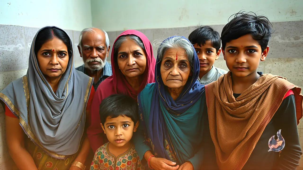 Illness Claims Both Parents in Sikar Leaving Five Young Children in Aging Grandmother's Care