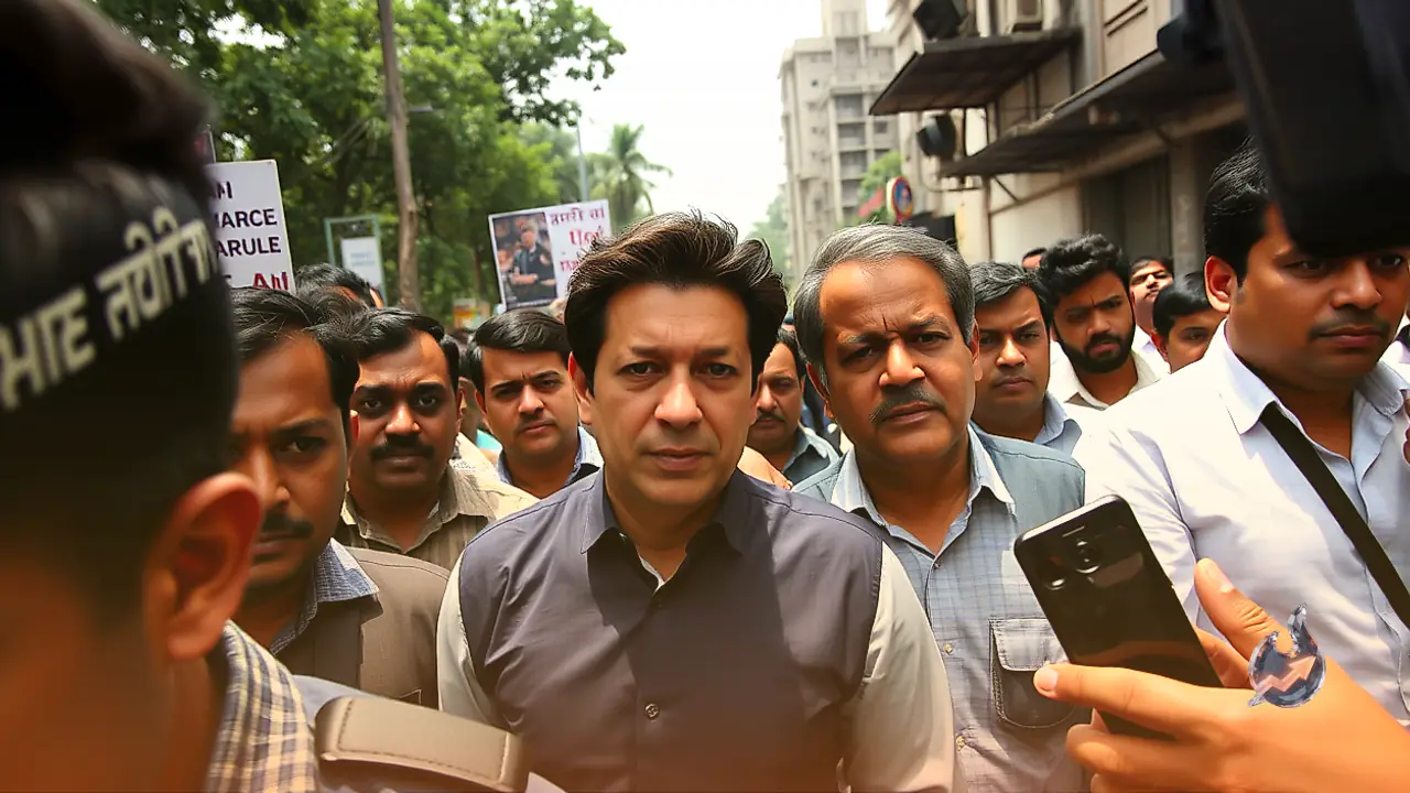 मुंबई प्रदर्शन विवाद में देश छोड़ने के नोटिस पर इमरान खान की कानूनी टीम का पलटवार, फुटेज से बेकसूर साबित करने की तैयारी