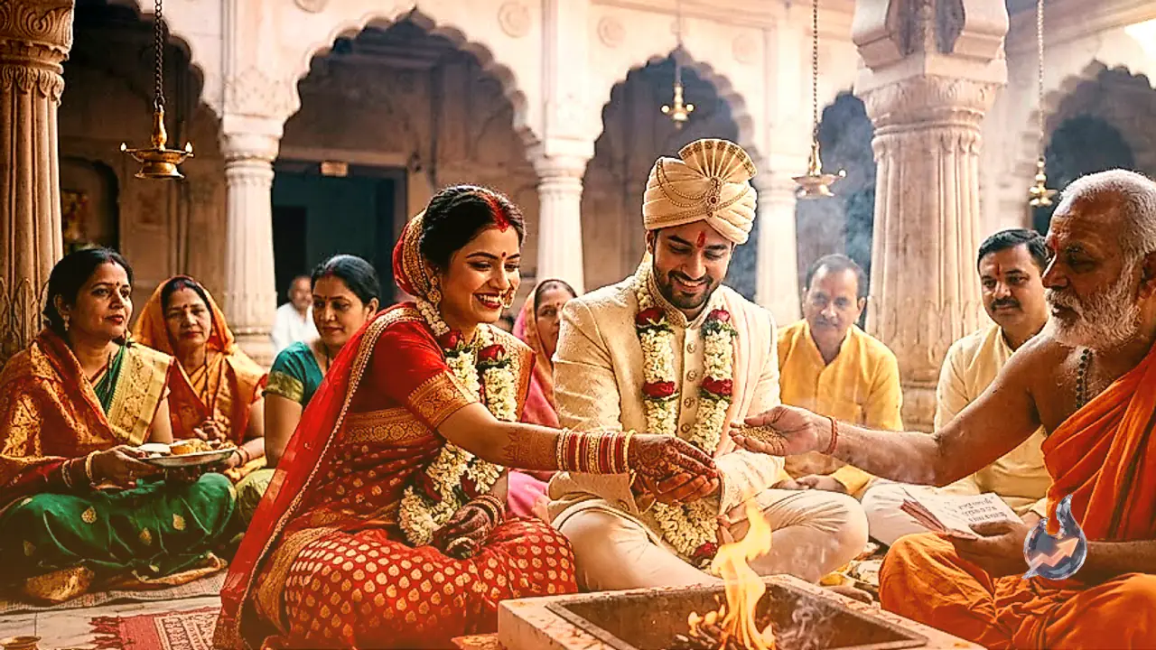 In Bareilly, Mahtab Embraces Sanatan Dharma and Weds Jagesh Puri Under Hindu Rites After Four-Year Courtship, Takes Name Mamta